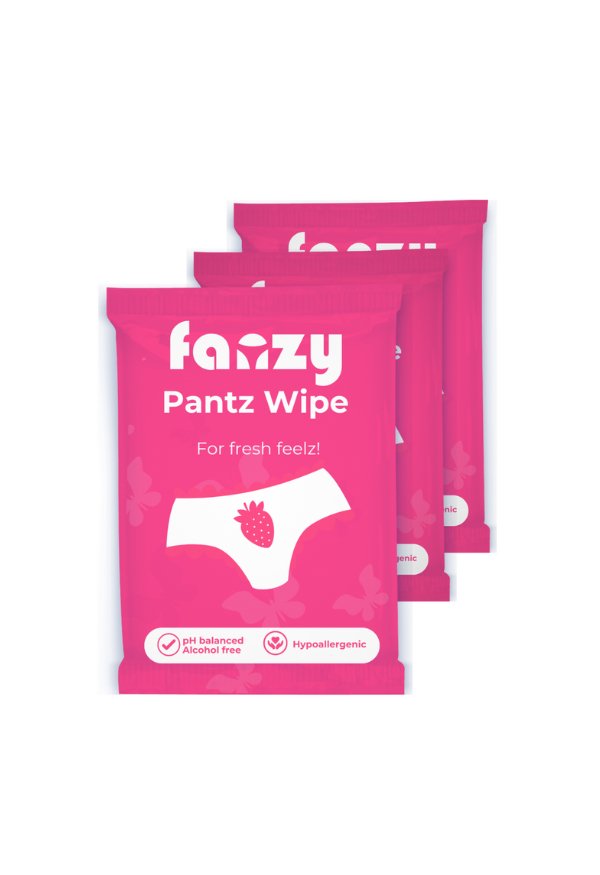 On - The - Go Intimate Water Wipes - Fanzy Pantz