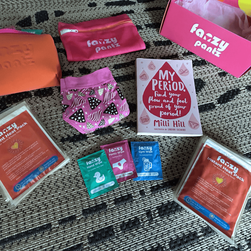 Ultimate First Period Kit | All-in-One Pack 8-14 | Fanzy Pantz