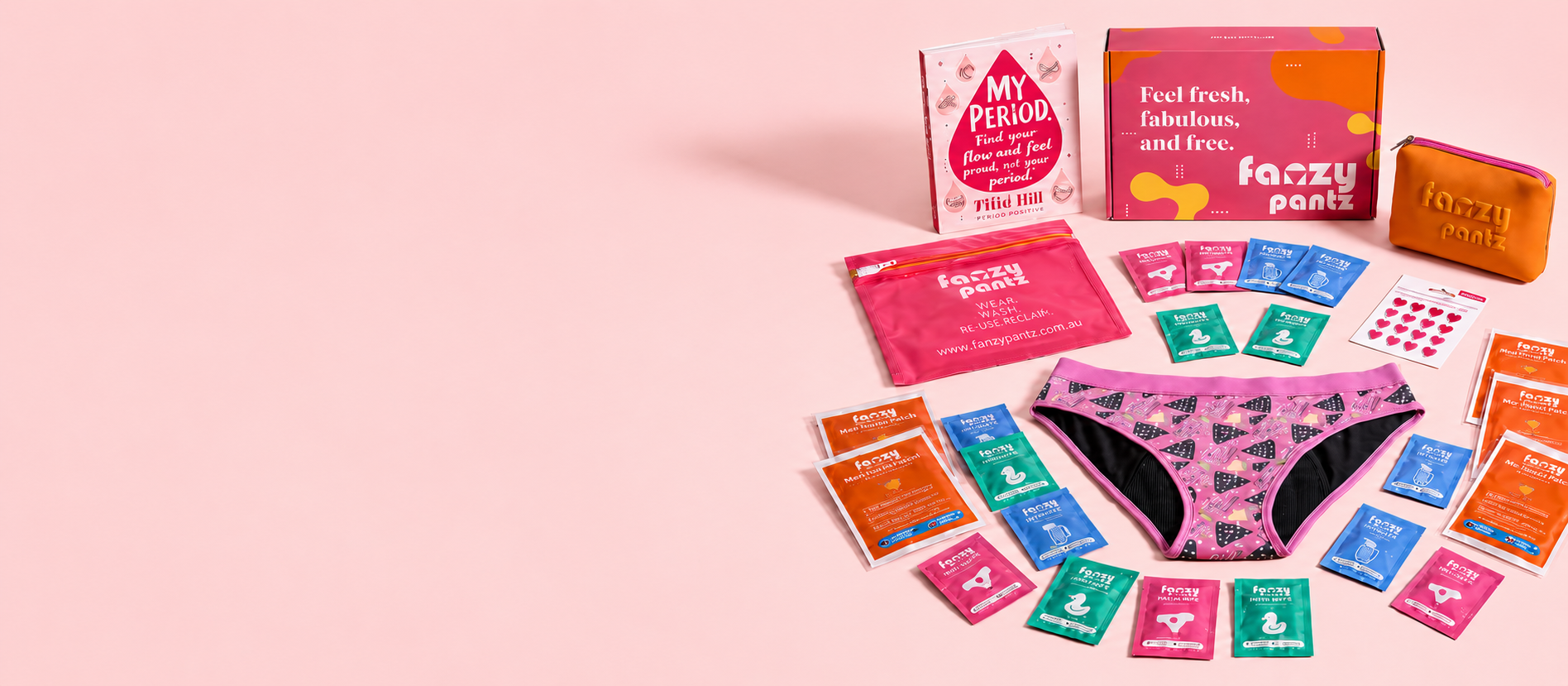 <p>One Period Kit</p><p>Done for you.</p><p></p><p></p>