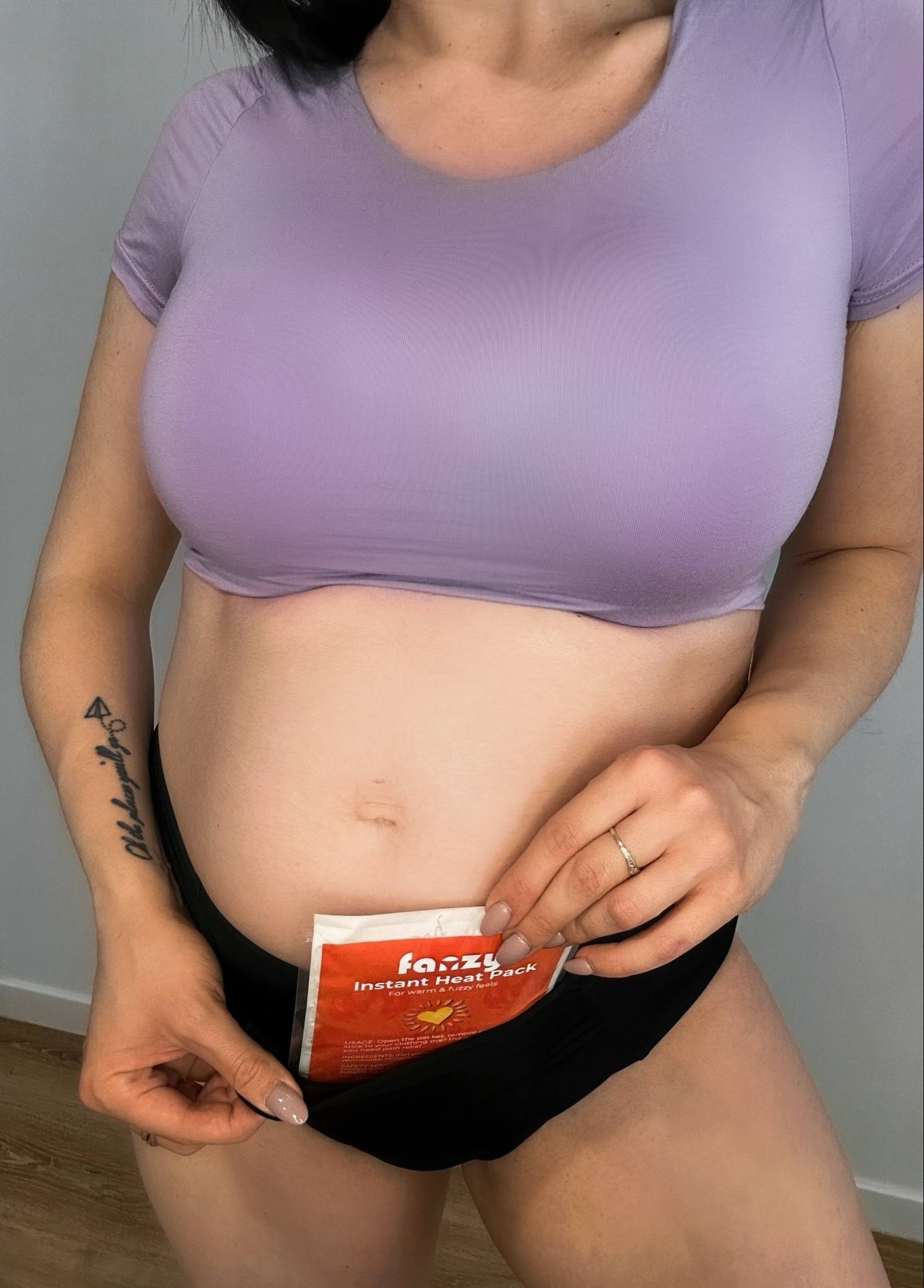 Period Pain Relief Underwear with Heat Patch Pocket - Fanzy Pantz
