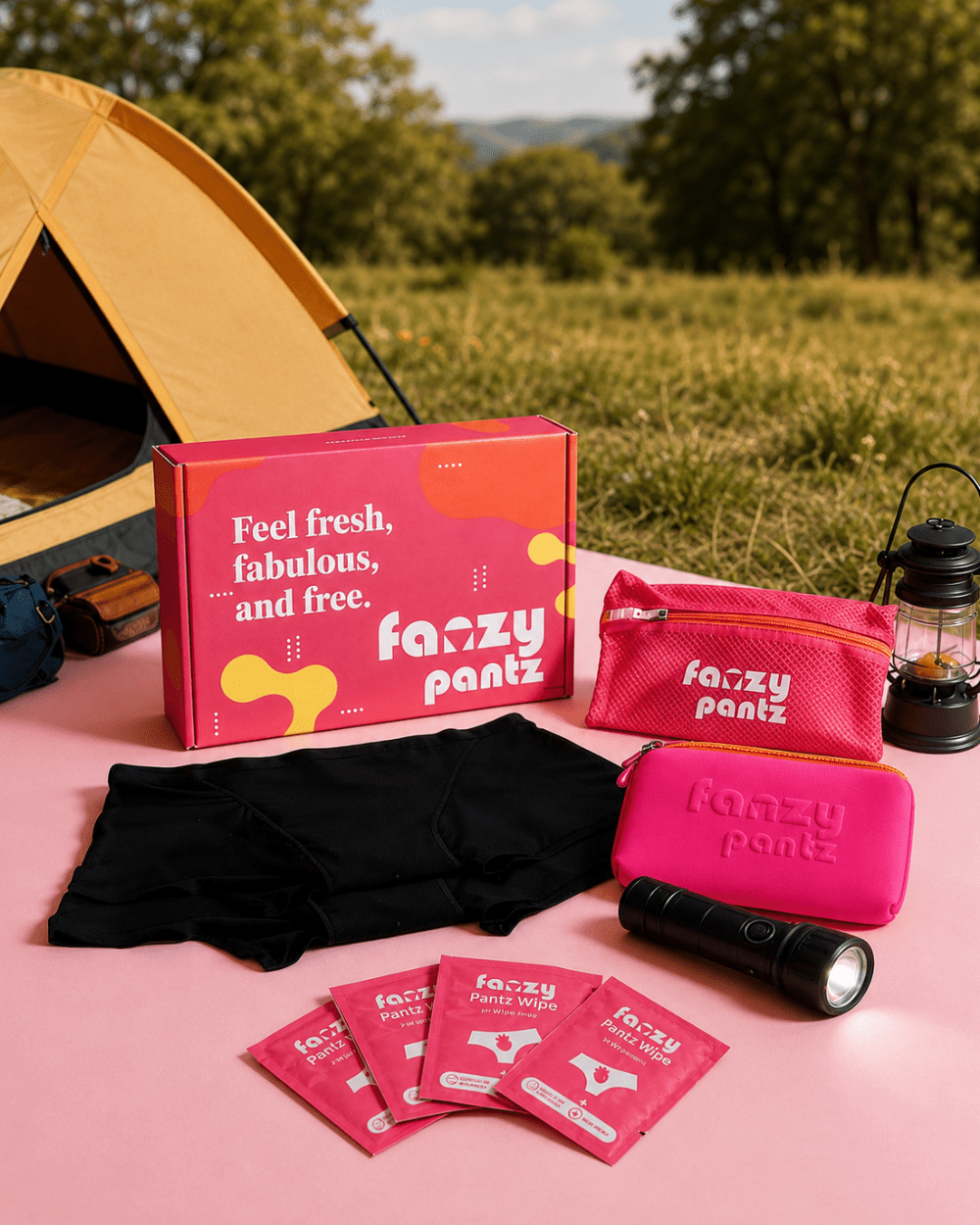 Sleepover Period Kit | Overnight Period Pack - Fanzy Pantz